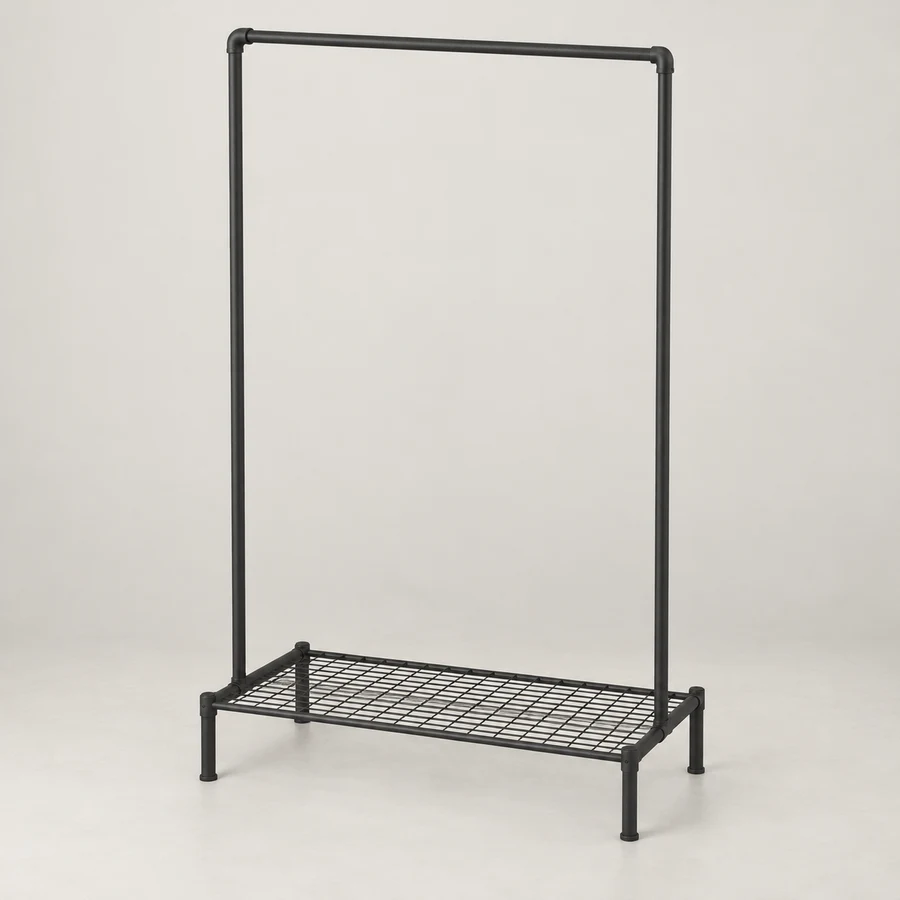 Shelf garment rail collection