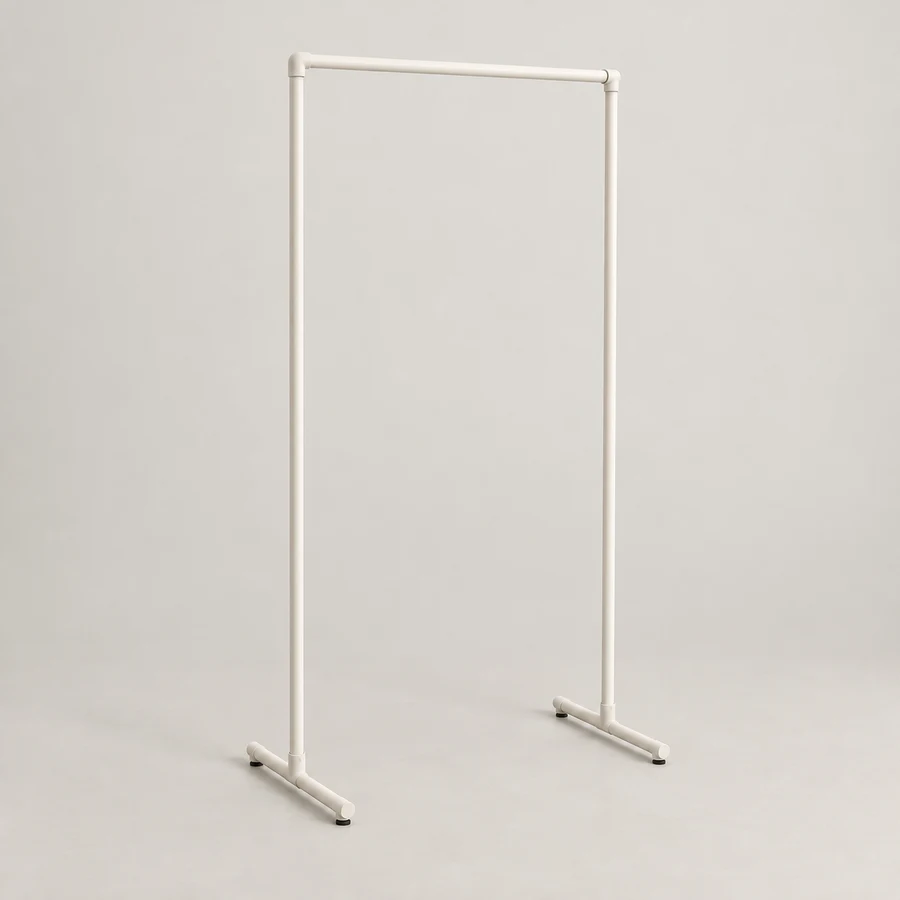 Compact garment rail collection