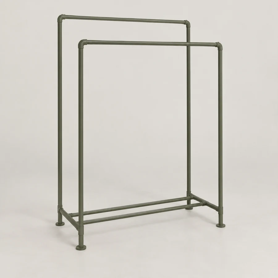 Step Double Rail in Olive
